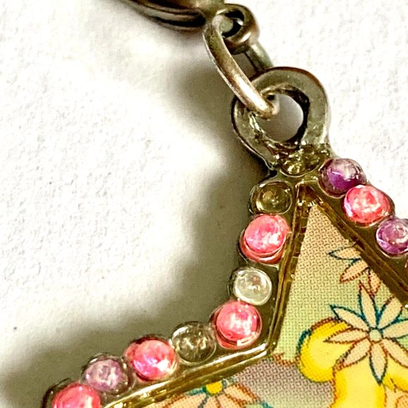 Vintage Tinker Bell Charm Disney Crystal Tink Zipper Pull Please READ! - Picture 4 of 10